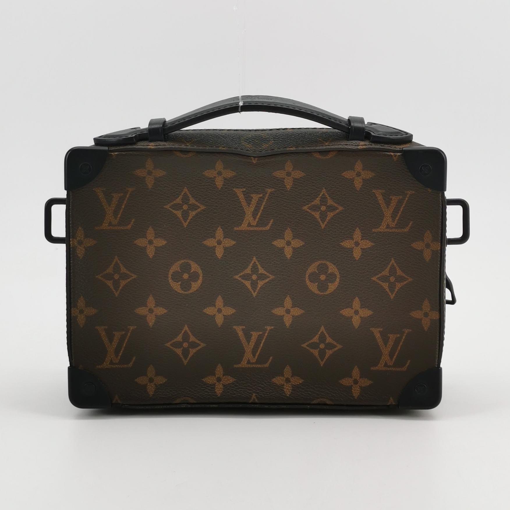 Louis Vuitton(LV) Handle Soft Trunk Bag Macassar Monogram Canvas — photo 3 of 15