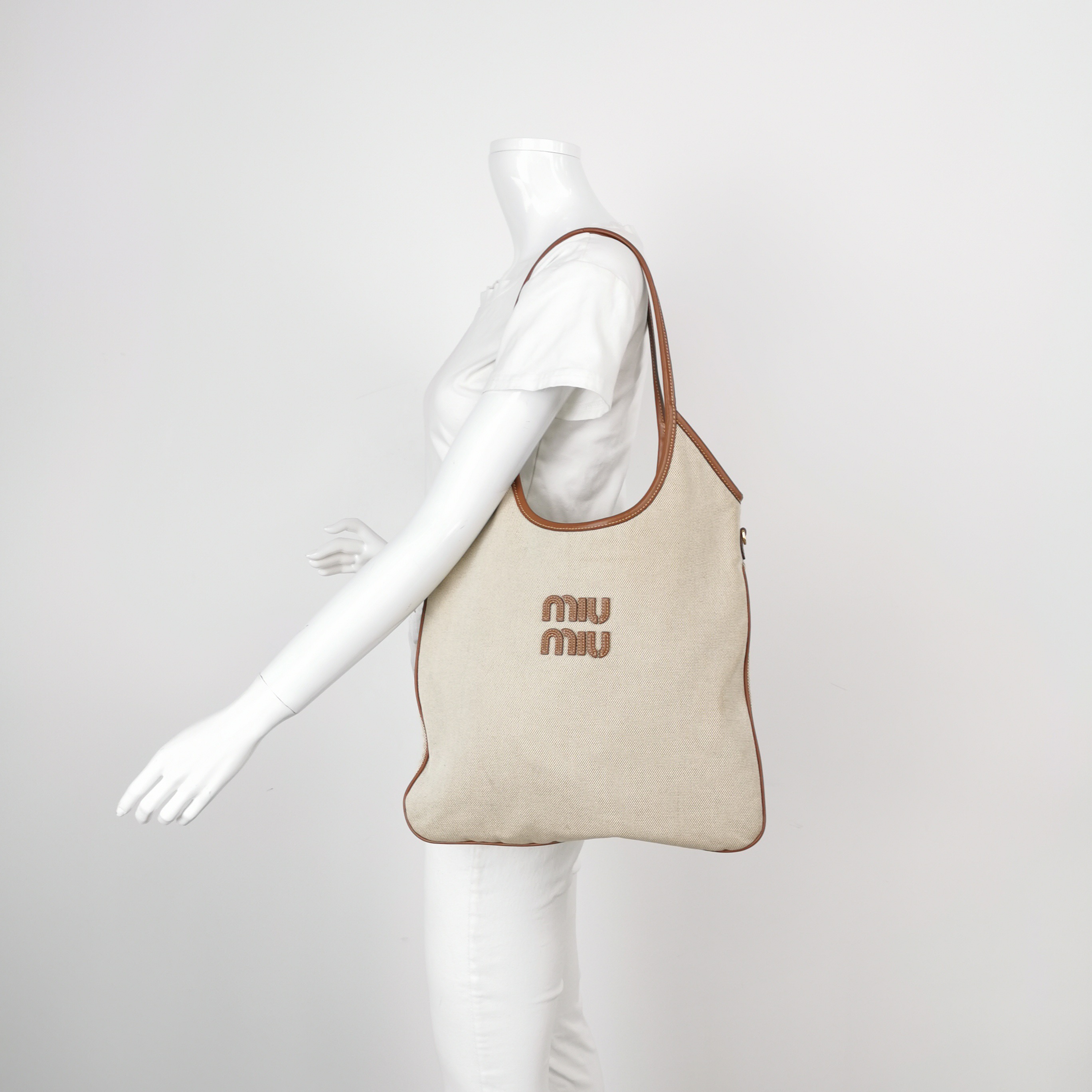 Miu Miu Ivy Hobo Bag Leather — alternate view