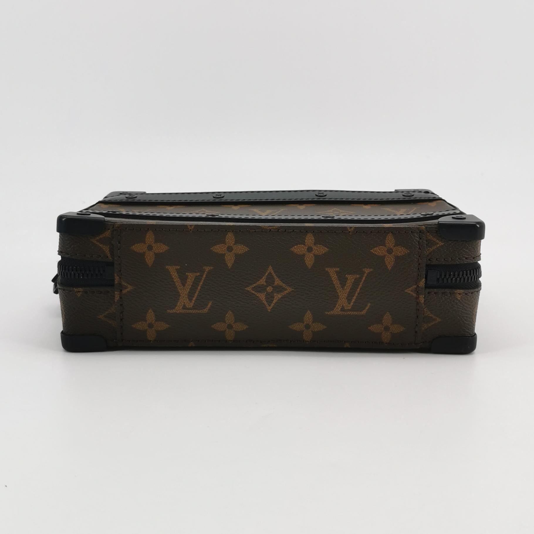 Louis Vuitton(LV) Handle Soft Trunk Bag Macassar Monogram Canvas — photo 6 of 15