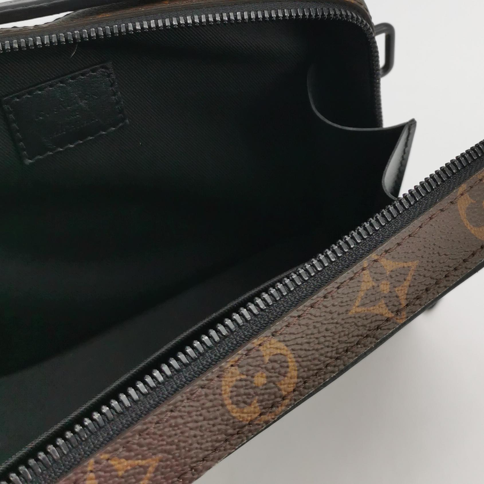 Louis Vuitton(LV) Handle Soft Trunk Bag Macassar Monogram Canvas — photo 7 of 15