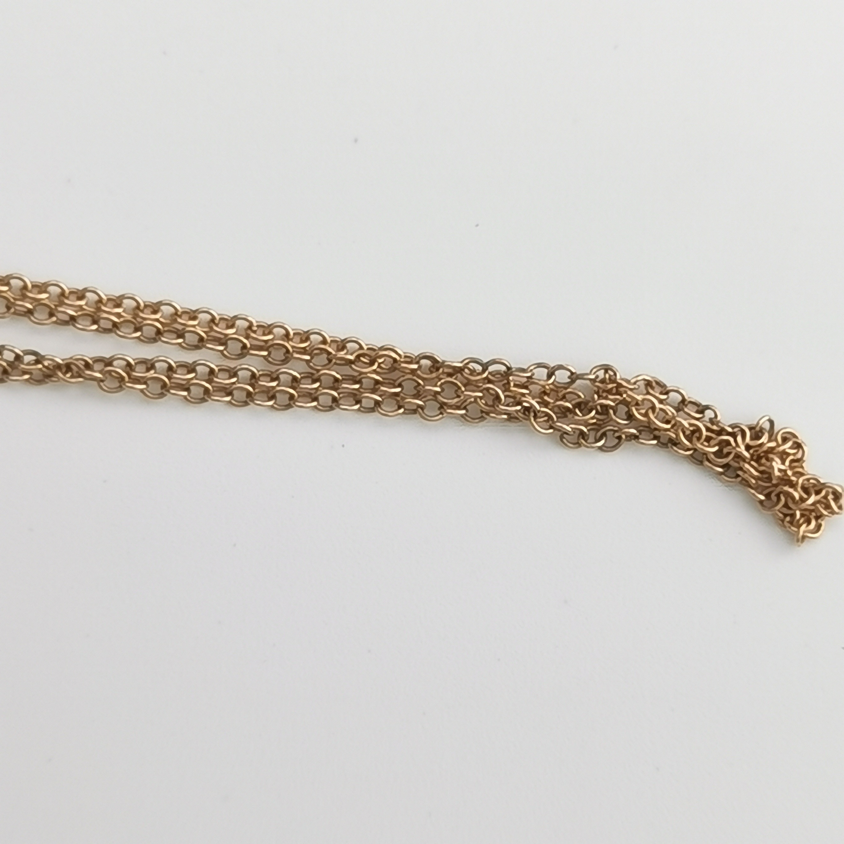 Tiffany & Co. T Smile Pendant Necklace 18K Rose Gold with Diamonds Small — photo 8 of 8