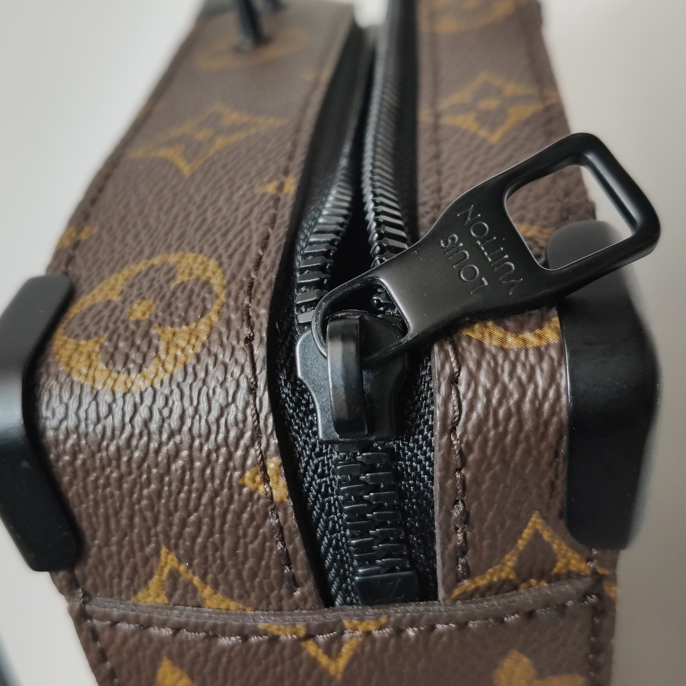 Louis Vuitton(LV) Handle Soft Trunk Bag Macassar Monogram Canvas — photo 11 of 15