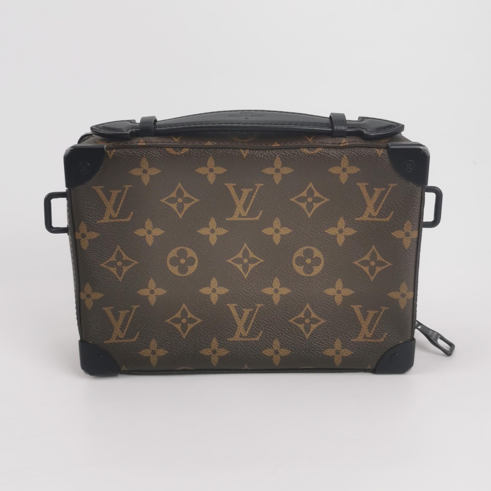 Louis Vuitton(LV) Handle Soft Trunk Bag Macassar Monogram Canvas — photo 3 of 10