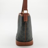 Celine Bucket Bag Triomphe Coated Canvas Small — thumbnail 3