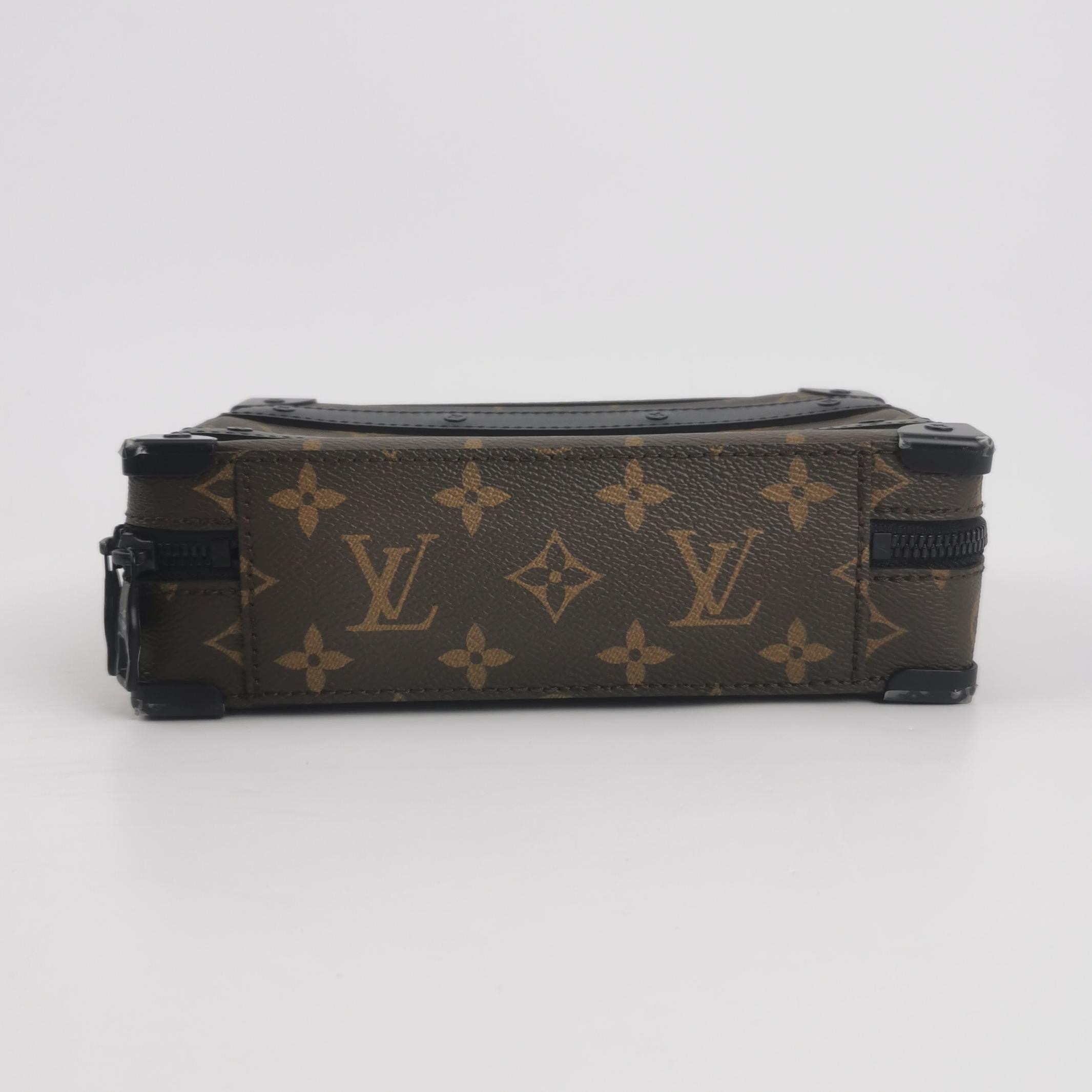 Louis Vuitton(LV) Handle Soft Trunk Bag Macassar Monogram Canvas — photo 6 of 10