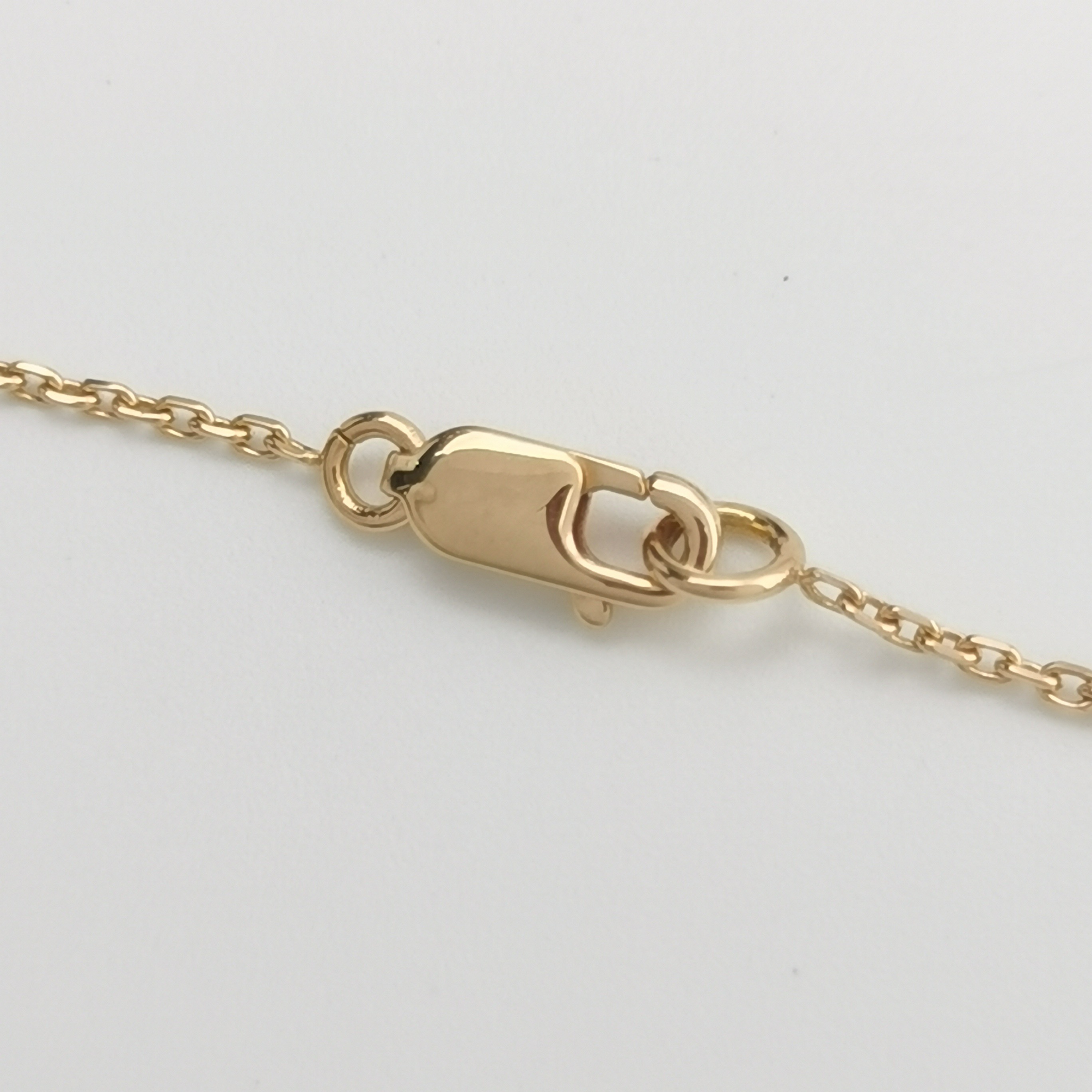 Van Cleef & Arpels Sweet Alhambra Pendant Necklace 18K Rose Gold and Carnelian — photo 6 of 7