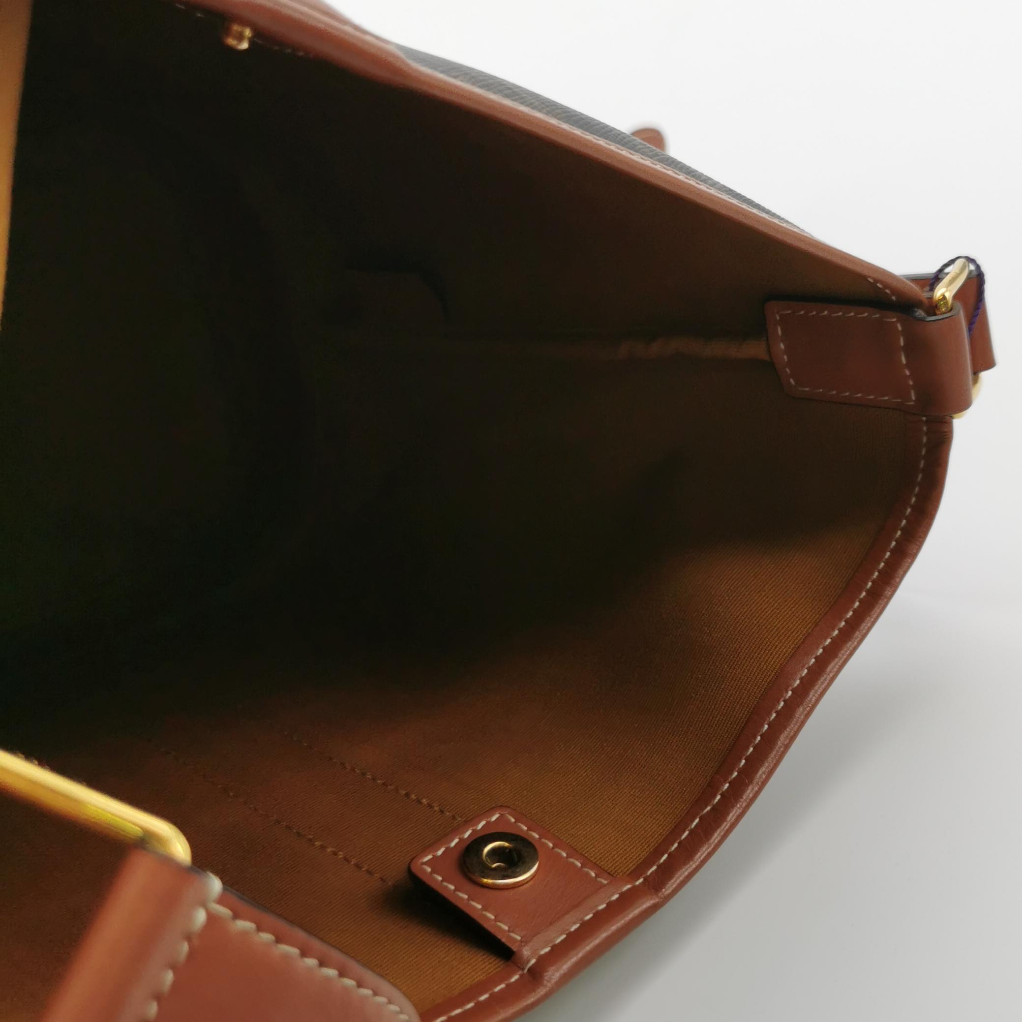 Celine Bucket Bag Triomphe Coated Canvas Small — photo 8 of 13