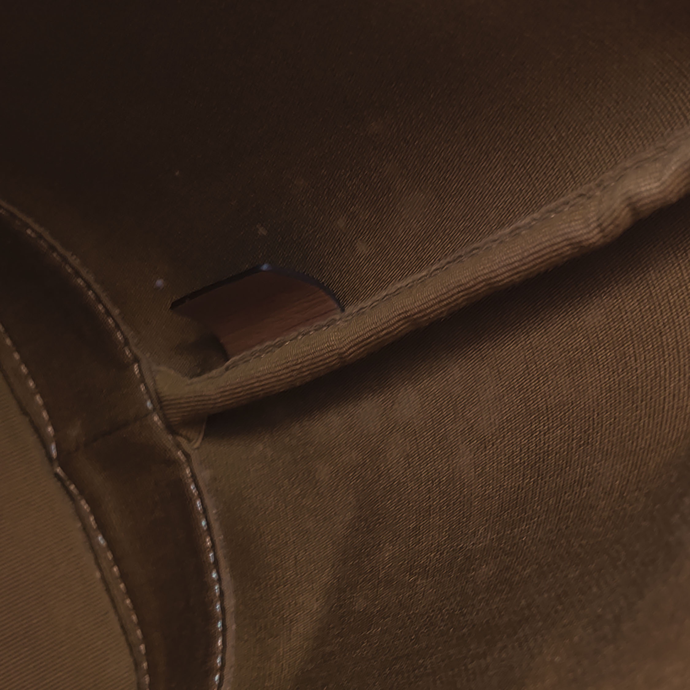 Celine Bucket Bag Triomphe Coated Canvas Small — photo 9 of 13