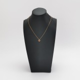 Van Cleef & Arpels Sweet Alhambra Heart Pendant Necklace 18K Rose Gold and Carnelian — thumbnail 2