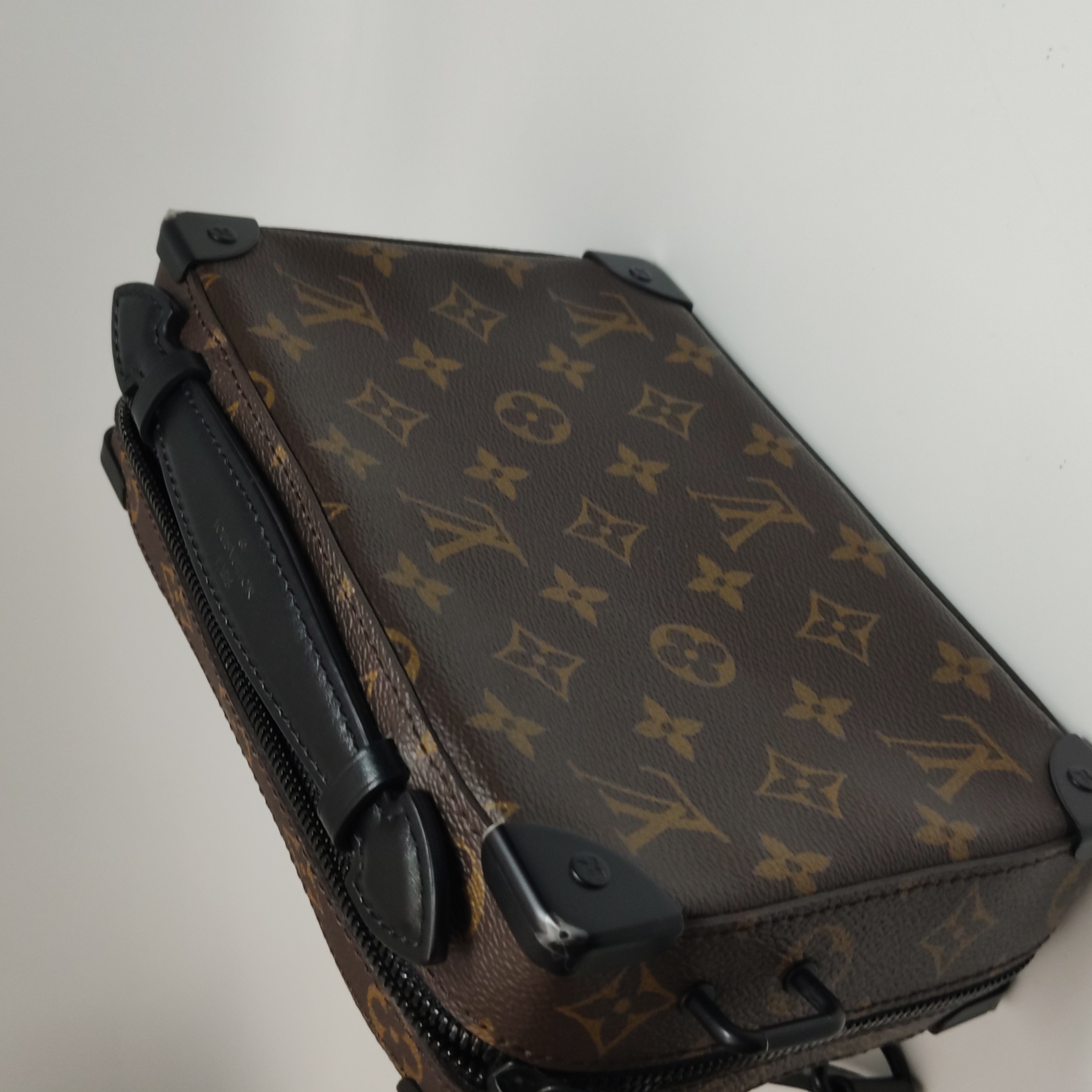 Louis Vuitton(LV) Handle Soft Trunk Bag Macassar Monogram Canvas — photo 10 of 10