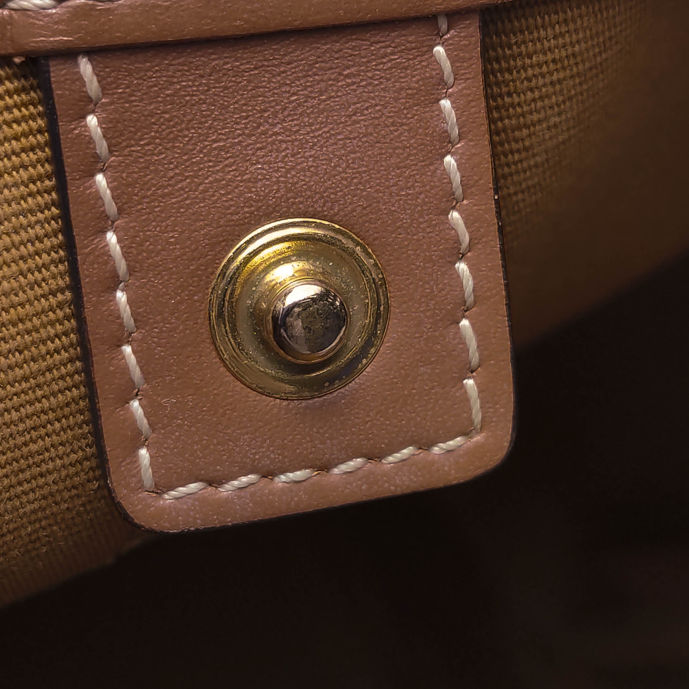 Celine Bucket Bag Triomphe Coated Canvas Small — photo 10 of 13