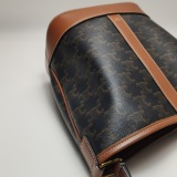 Celine Bucket Bag Triomphe Coated Canvas Small — thumbnail 7