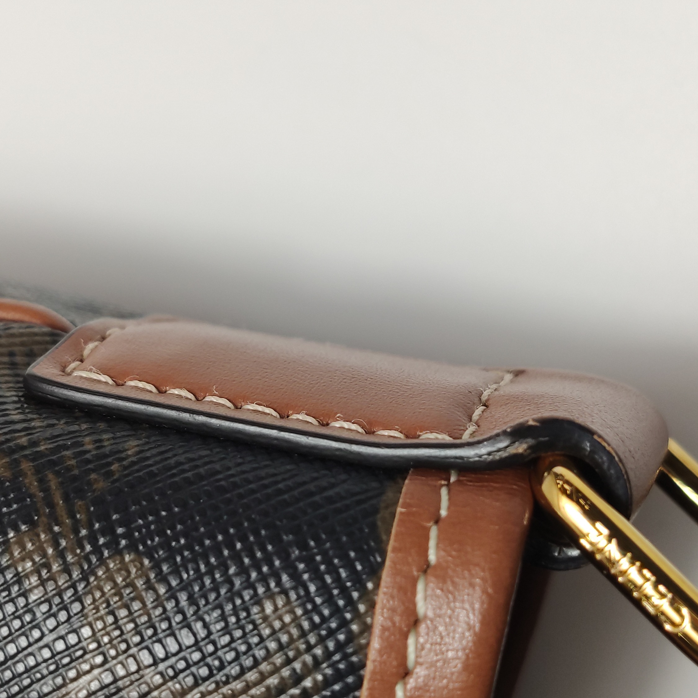 Celine Bucket Bag Triomphe Coated Canvas Small — photo 13 of 13