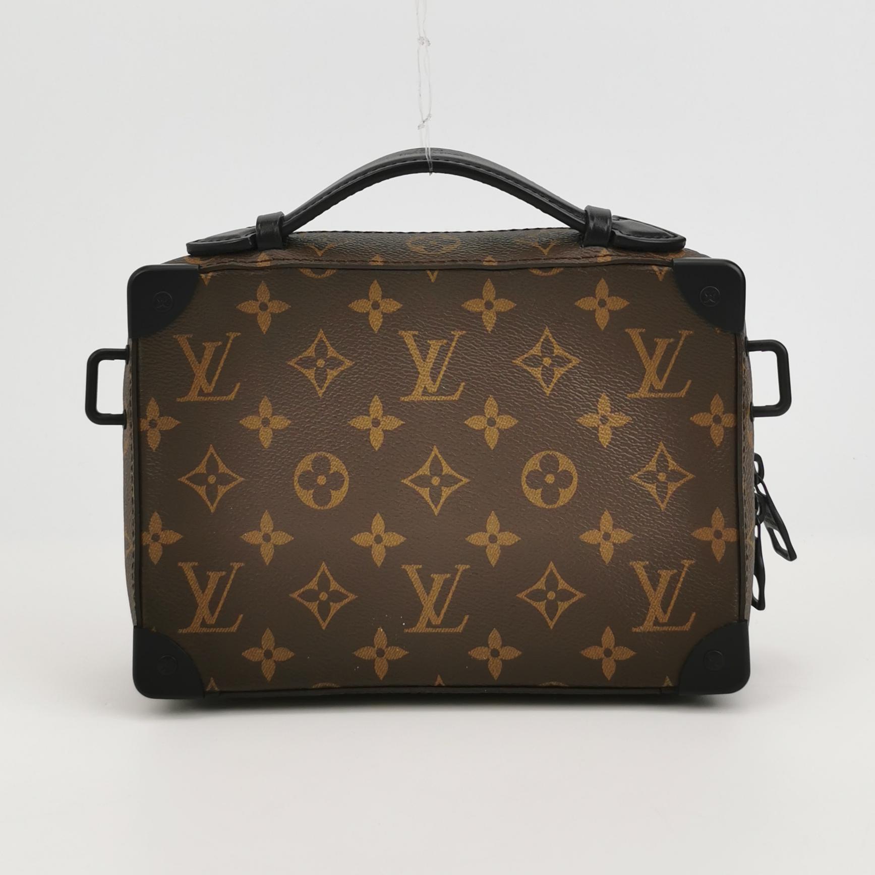 Louis Vuitton(LV) Handle Soft Trunk Bag Macassar Monogram Canvas — photo 3 of 14