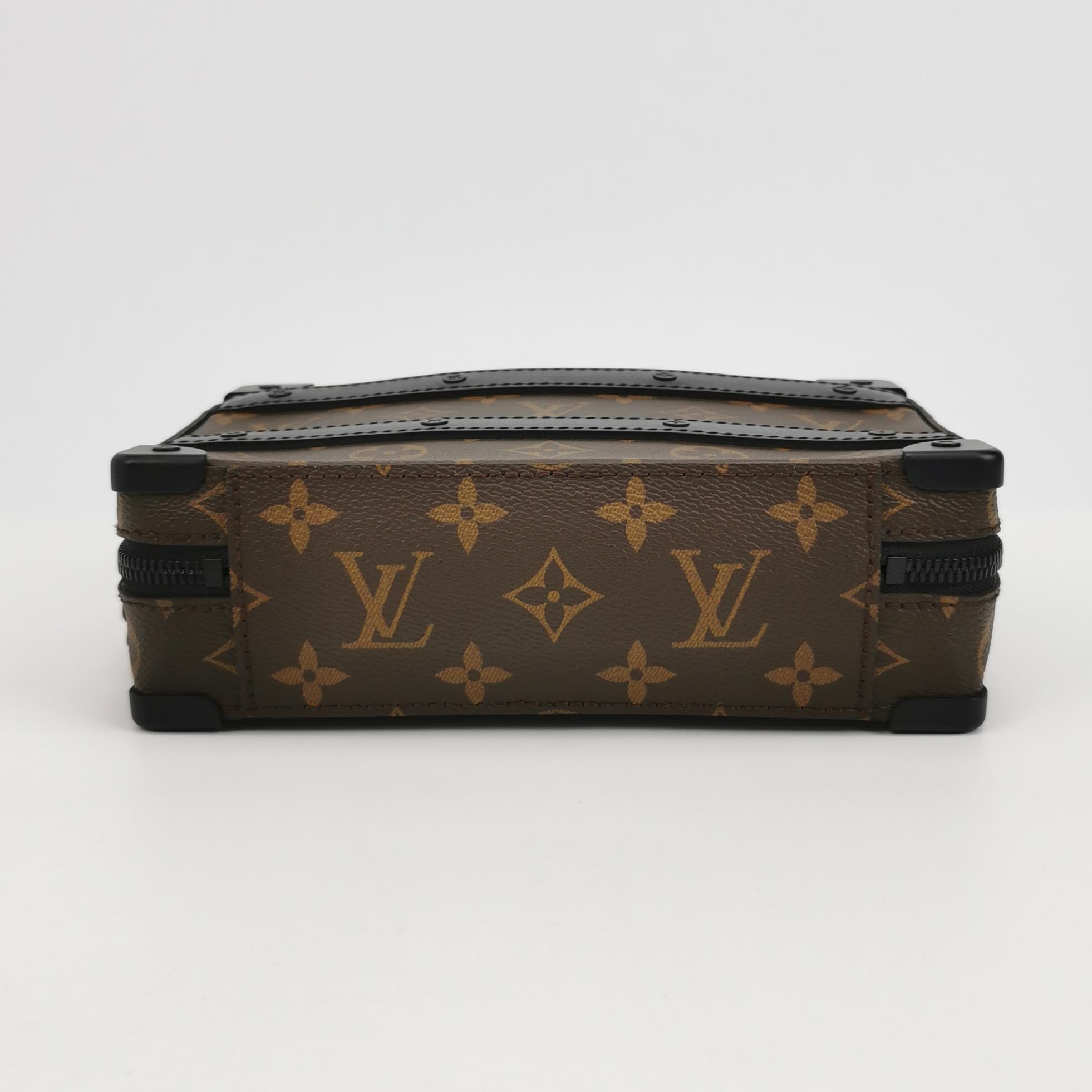 Louis Vuitton(LV) Handle Soft Trunk Bag Macassar Monogram Canvas — photo 6 of 14