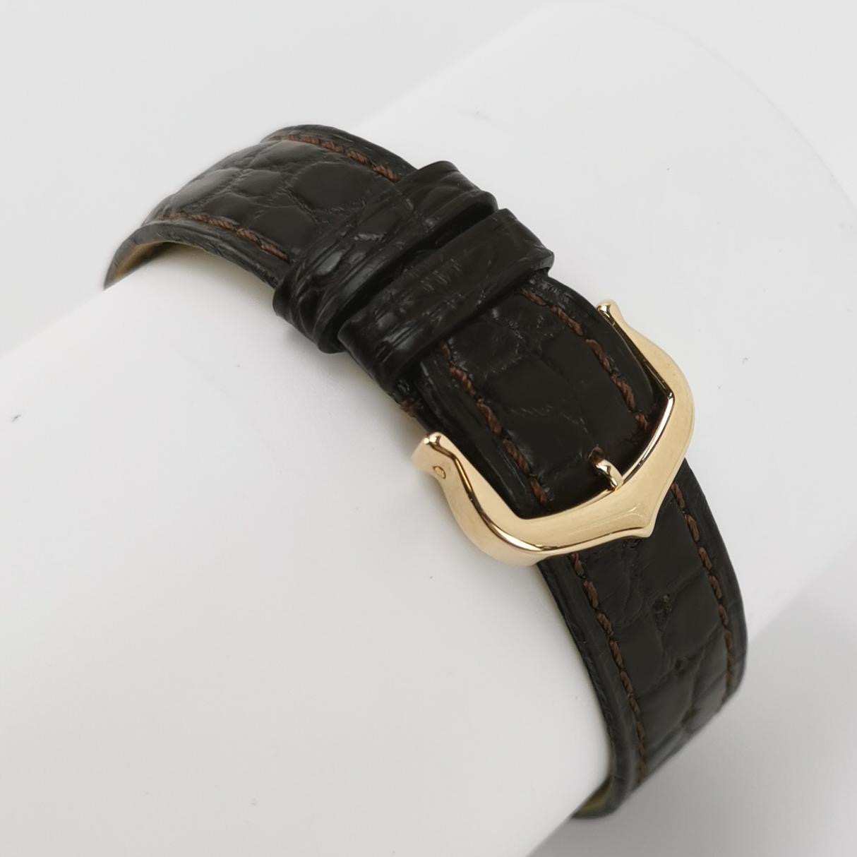 Cartier Ronde Solo de Cartier Quartz Watch Yellow Gold and Genuine Leather 30 — photo 3 of 8