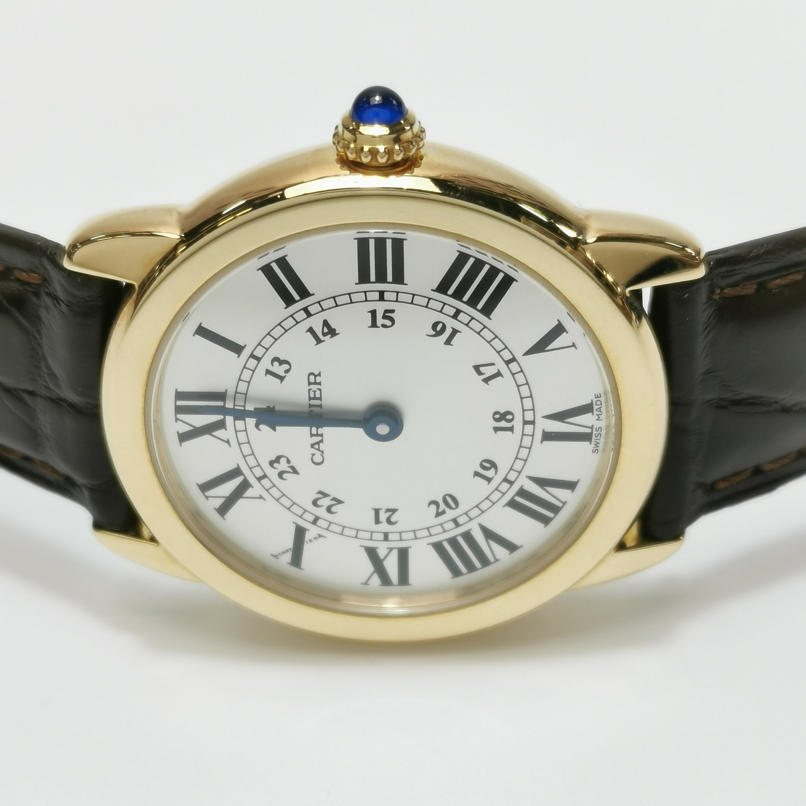 Cartier Ronde Solo de Cartier Quartz Watch Yellow Gold and Genuine Leather 30 — photo 5 of 8