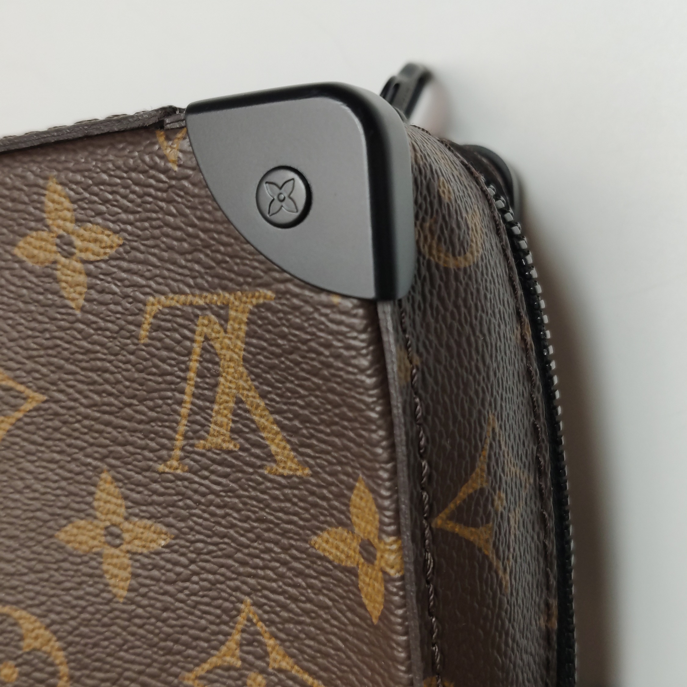 Louis Vuitton(LV) Handle Soft Trunk Bag Macassar Monogram Canvas — photo 12 of 14