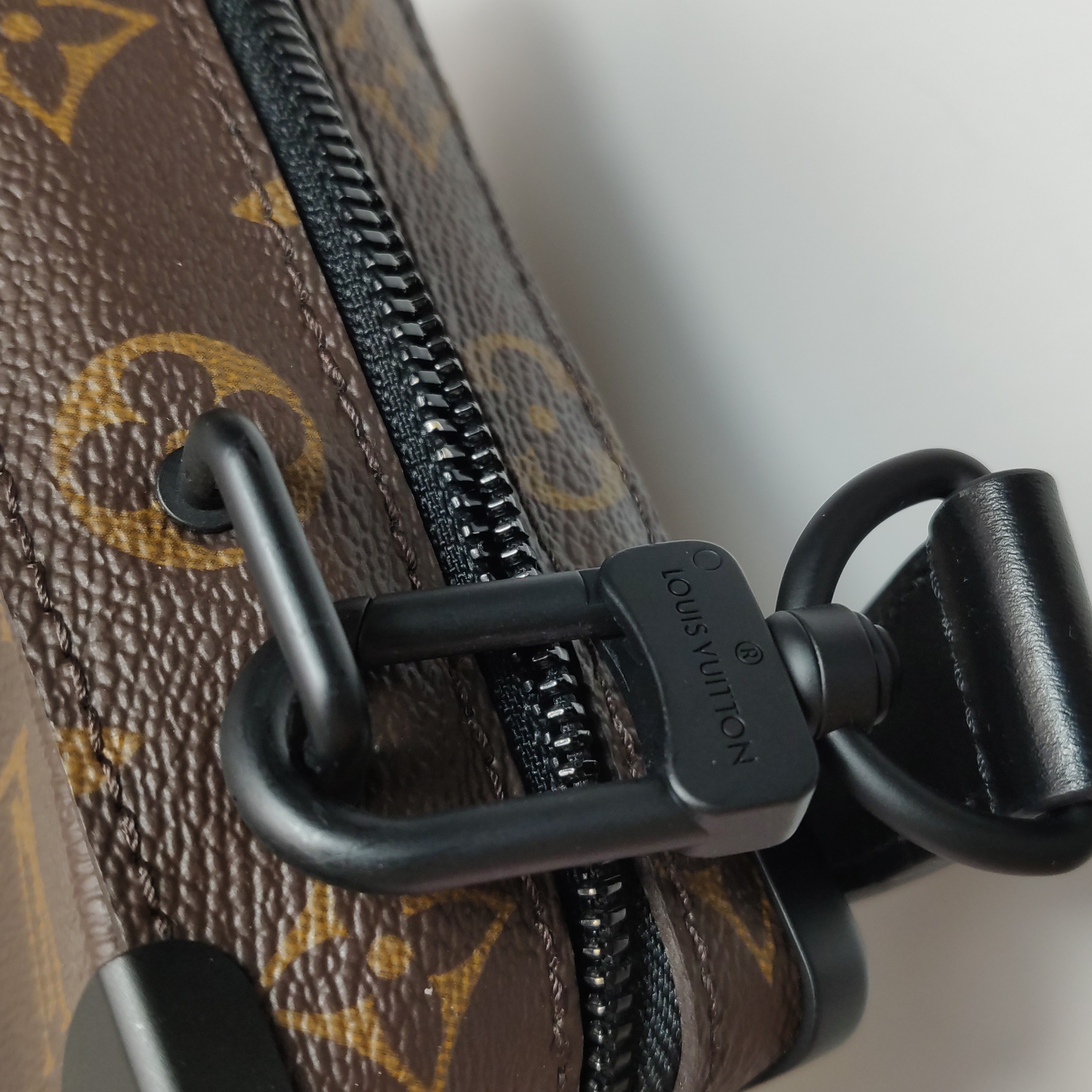 Louis Vuitton(LV) Handle Soft Trunk Bag Macassar Monogram Canvas — photo 10 of 14