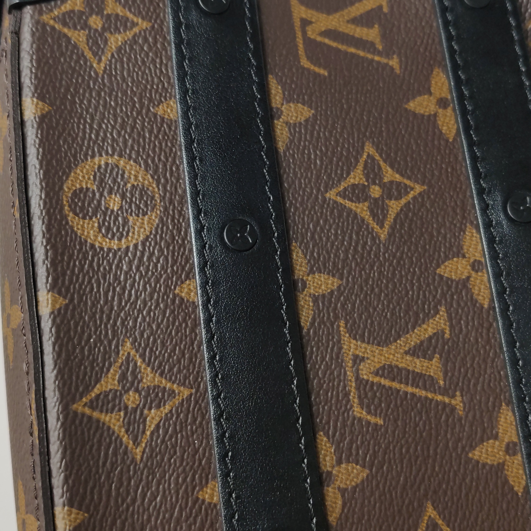 Louis Vuitton(LV) Handle Soft Trunk Bag Macassar Monogram Canvas — photo 13 of 14