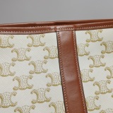 Celine Bucket Bag Triomphe Coated Canvas Small — thumbnail 8