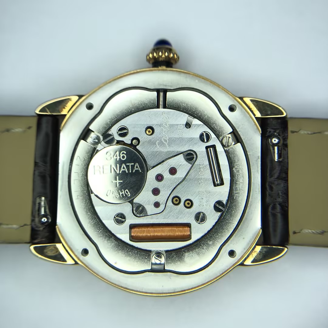 Cartier Ronde Solo de Cartier Quartz Watch Yellow Gold and Genuine Leather 30 — photo 4 of 8