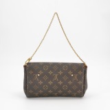 Louis Vuitton(LV) Favorite Handbag Monogram Canvas MM — thumbnail 5