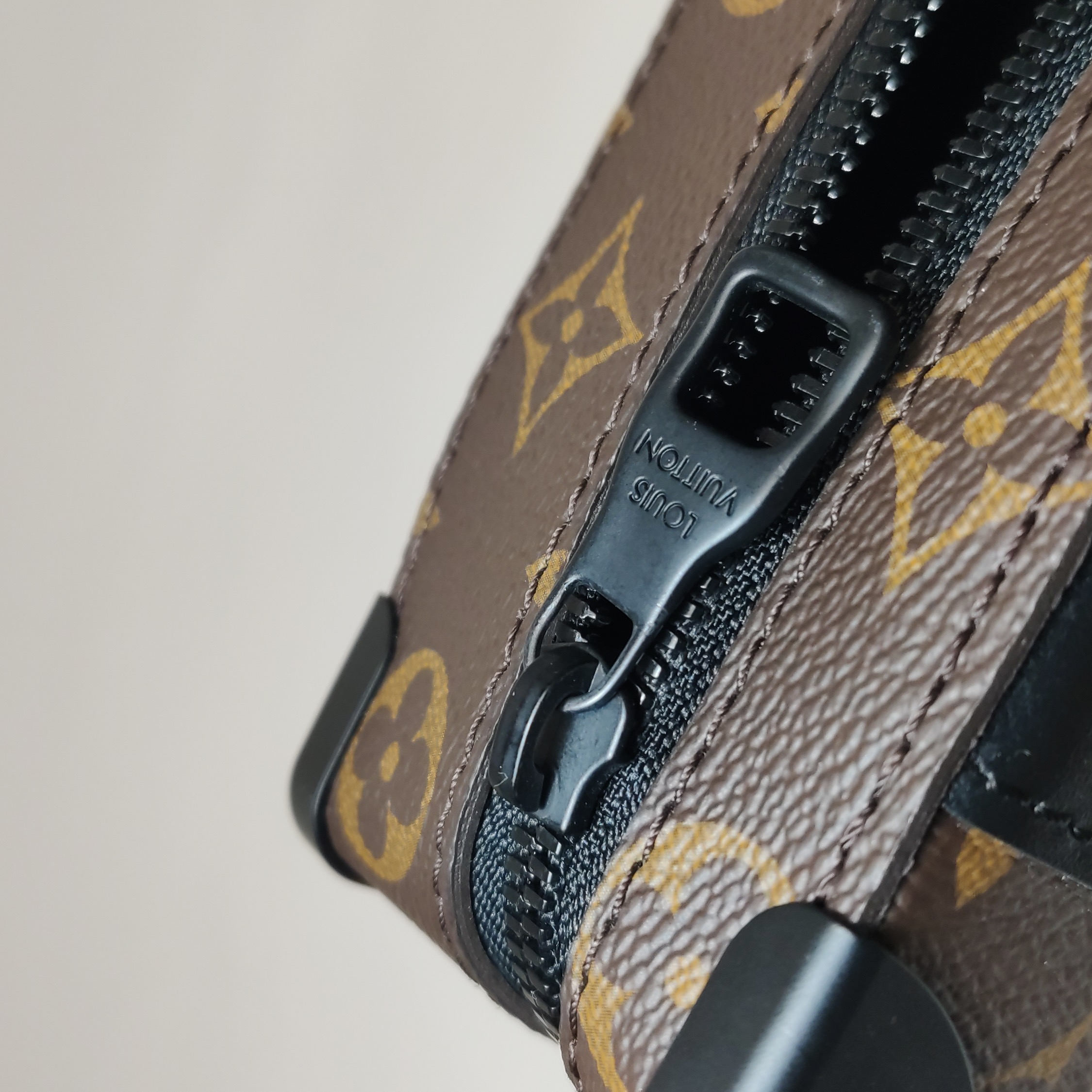 Louis Vuitton(LV) Handle Soft Trunk Bag Macassar Monogram Canvas — photo 12 of 15
