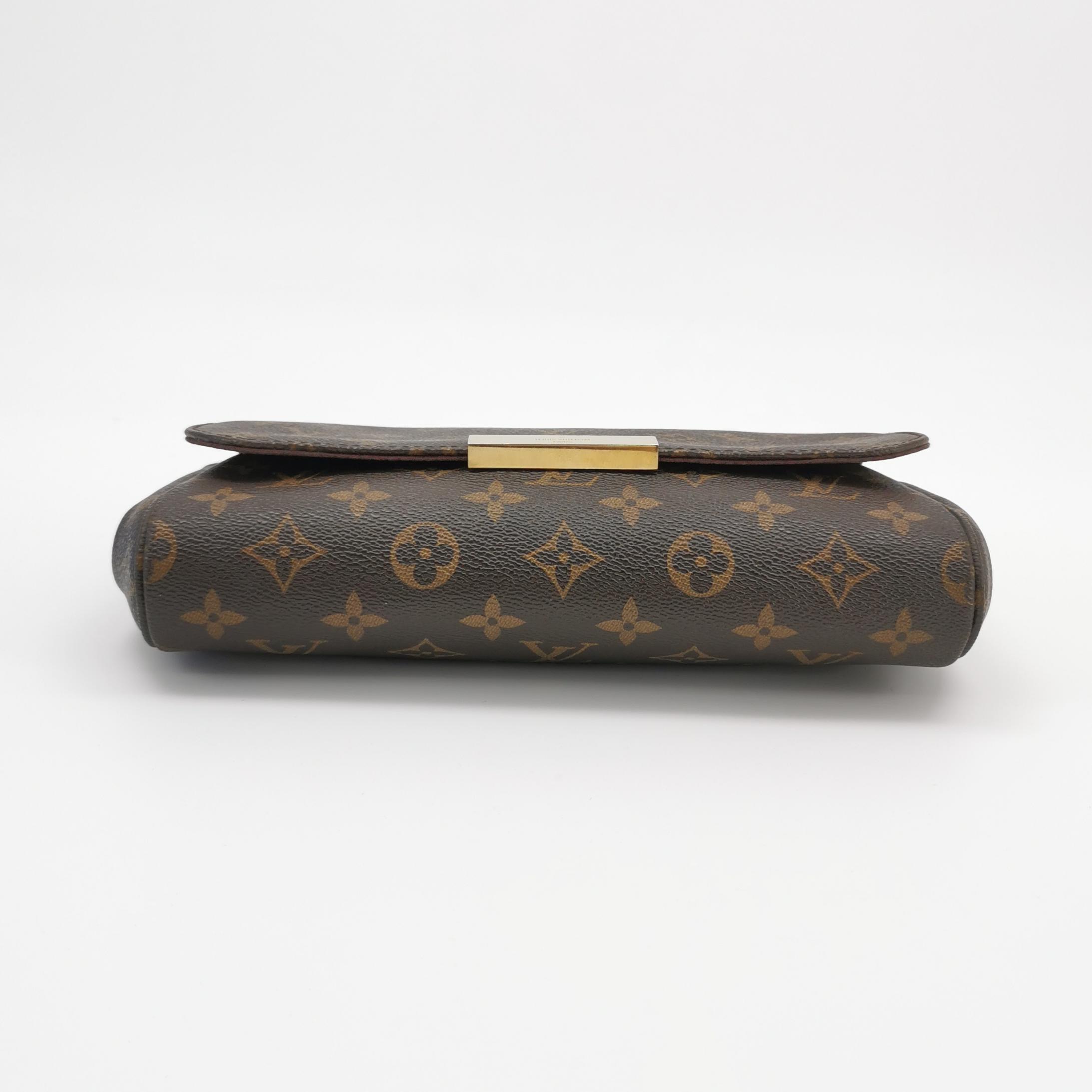 Louis Vuitton(LV) Favorite Handbag Monogram Canvas MM — photo 6 of 14