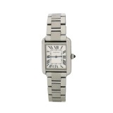 Cartier Tank Solo Quartz Watch Stainless Steel 24 — thumbnail 1