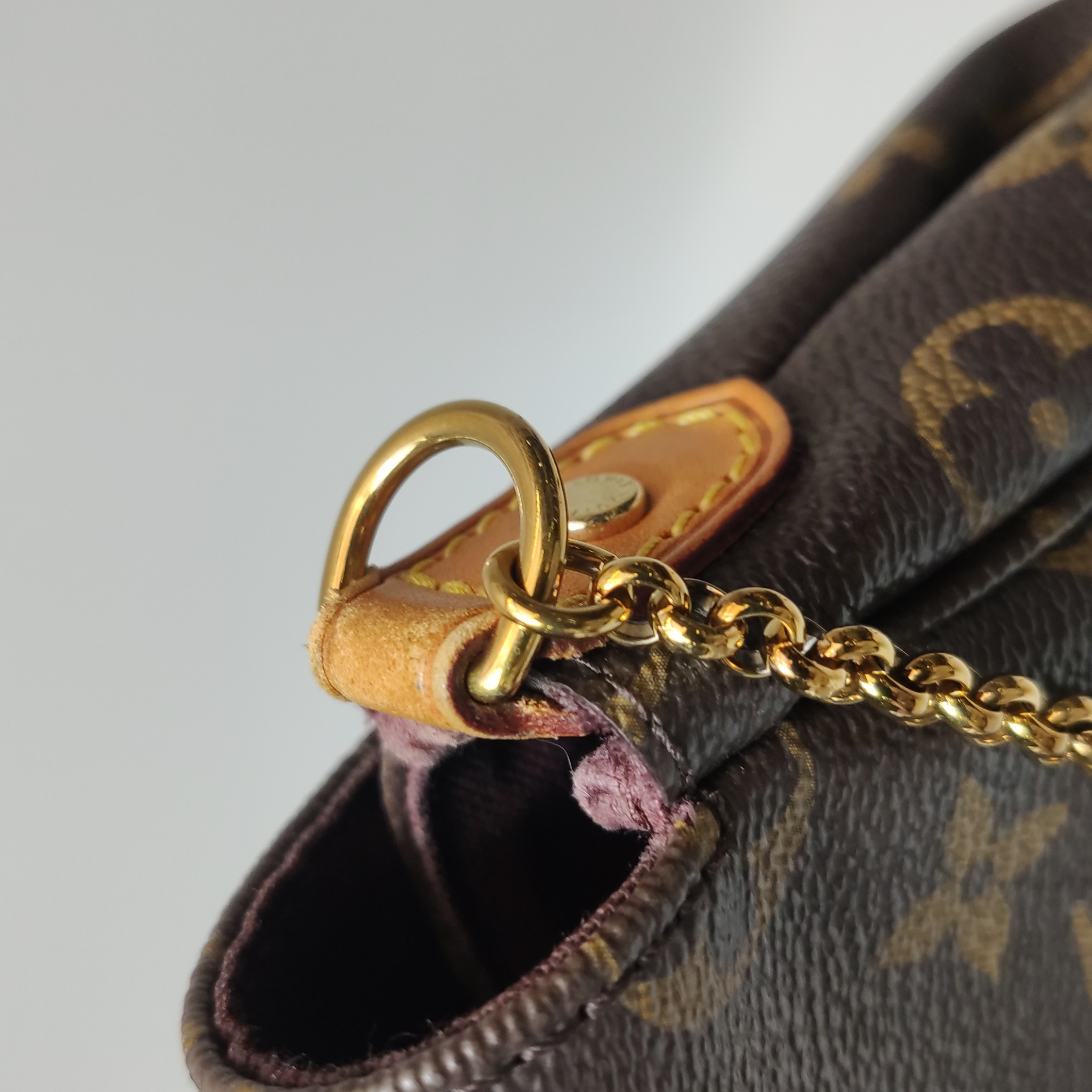 Louis Vuitton(LV) Favorite Handbag Monogram Canvas MM — photo 12 of 14