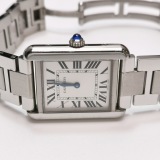 Cartier Tank Solo Quartz Watch Stainless Steel 24 — thumbnail 4