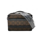 Louis Vuitton(LV) Handle Soft Trunk Bag Macassar Monogram Canvas — thumbnail 1