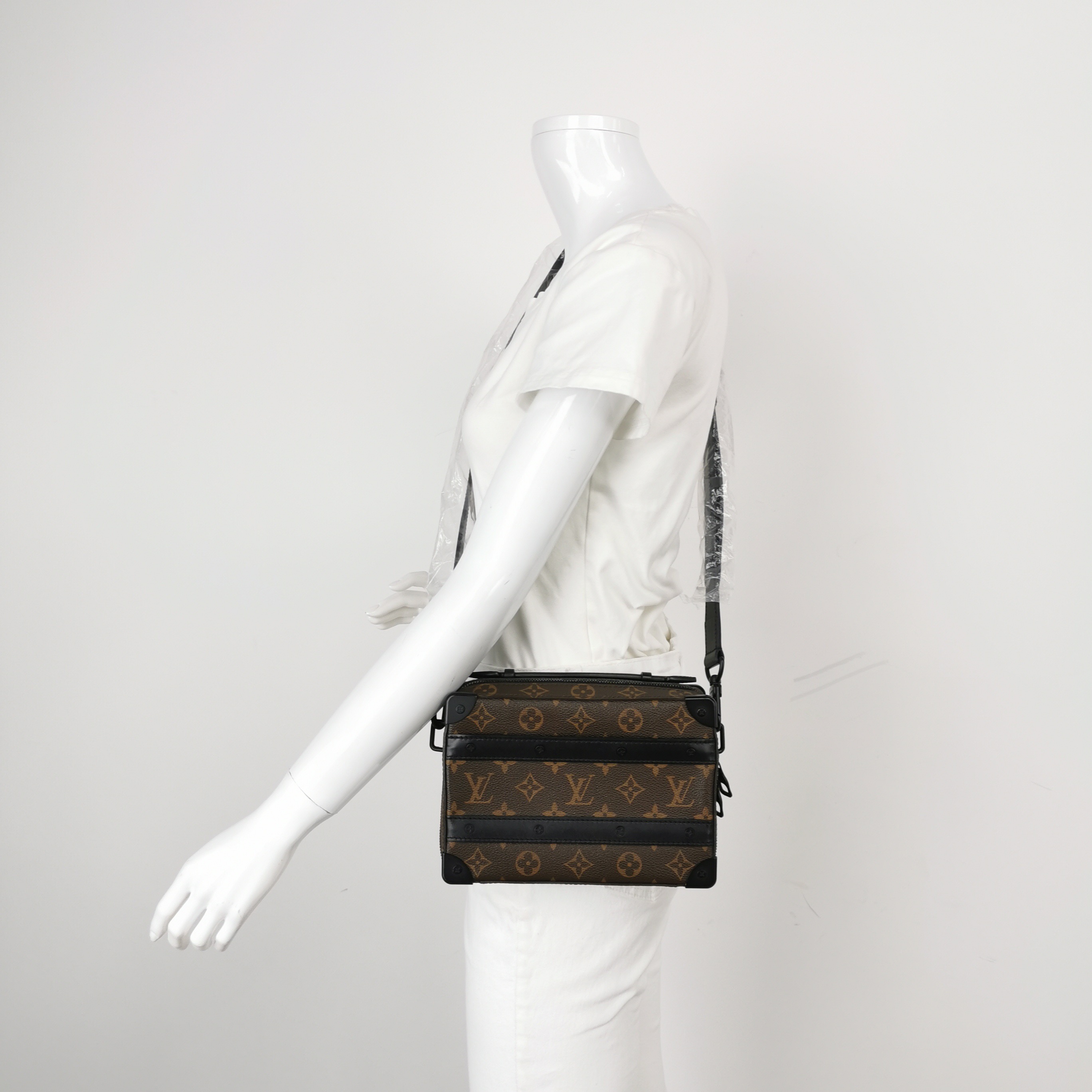 Louis Vuitton(LV) Handle Soft Trunk Bag Macassar Monogram Canvas — alternate view
