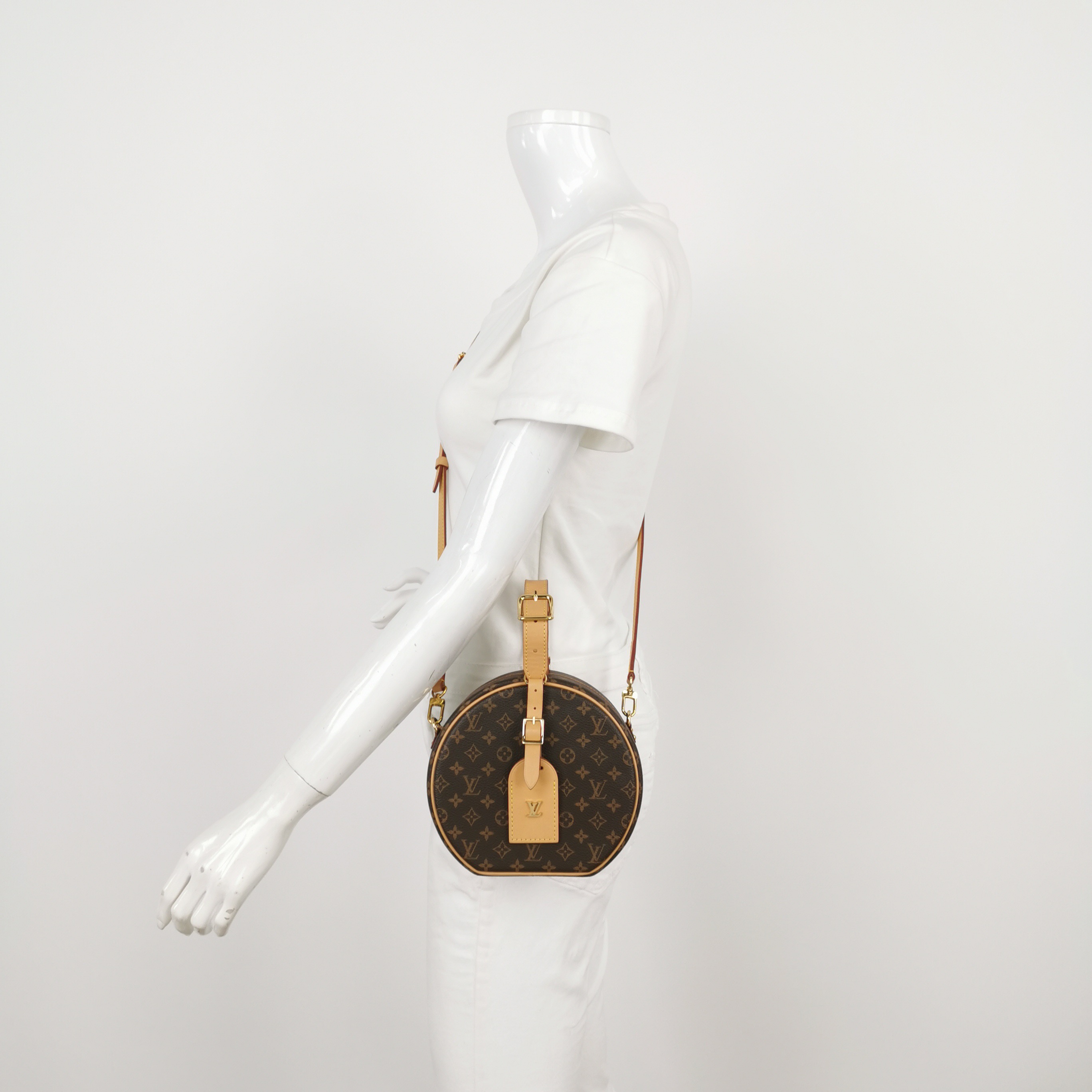 Louis Vuitton(LV) Petite Boite Chapeau Bag Monogram Canvas — alternate view