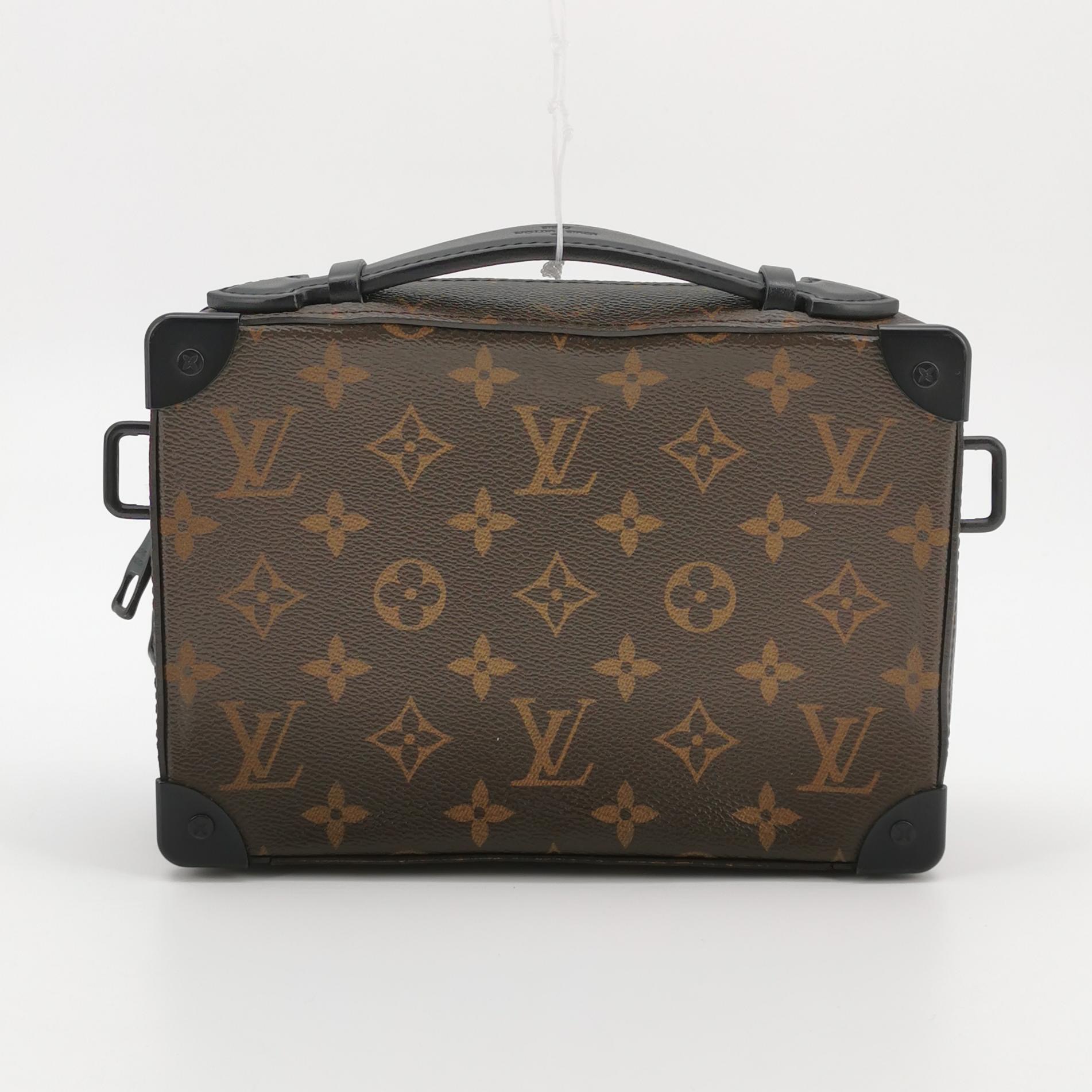 Louis Vuitton(LV) Handle Soft Trunk Bag Macassar Monogram Canvas — photo 3 of 13