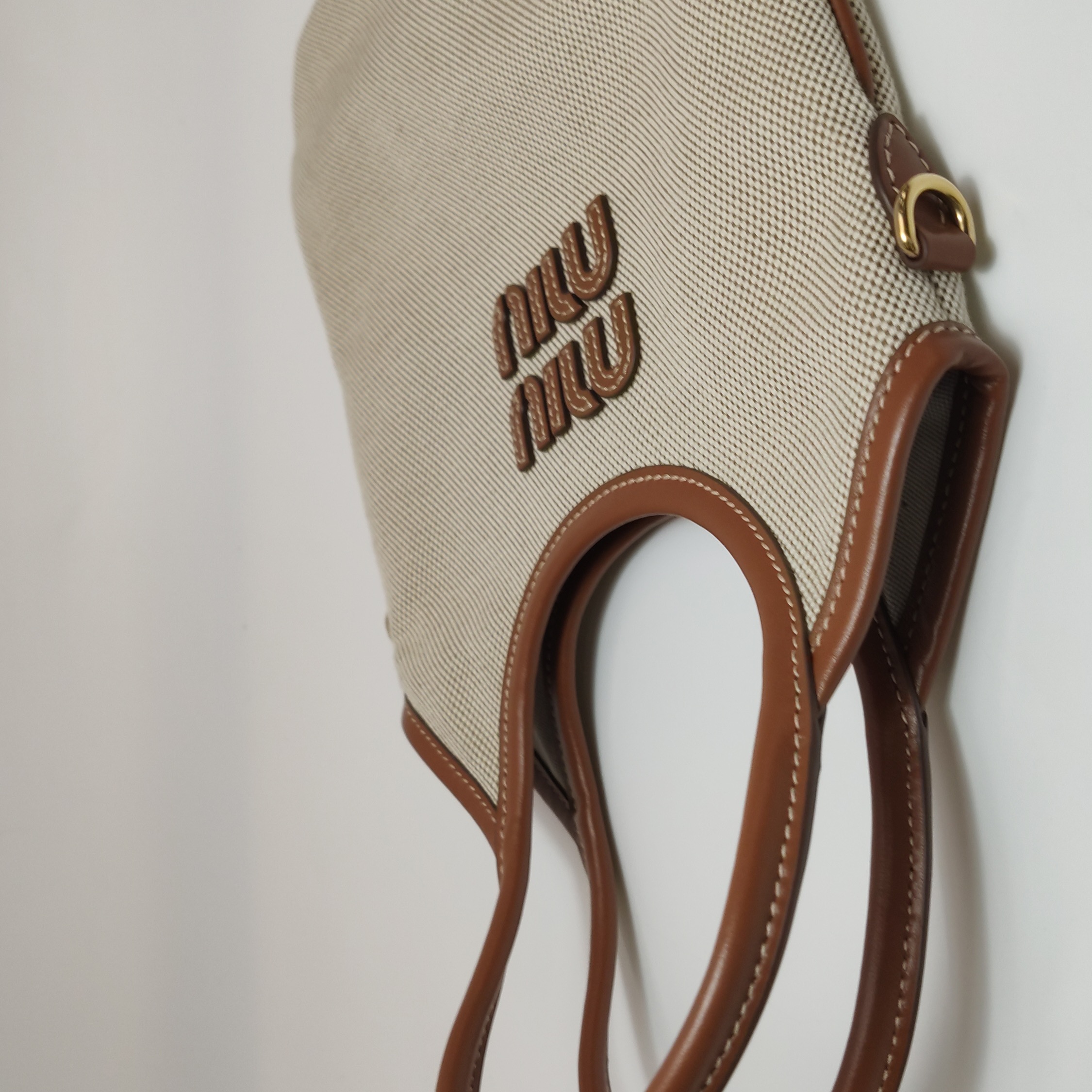 Miu Miu Ivy Hobo Bag Leather Mini — photo 12 of 12