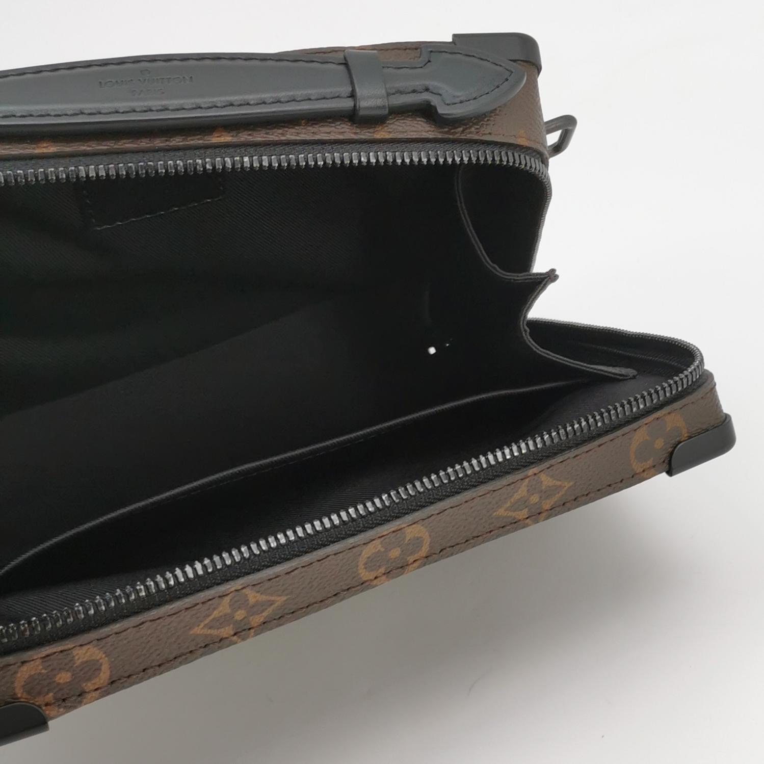 Louis Vuitton(LV) Handle Soft Trunk Bag Macassar Monogram Canvas — photo 7 of 13