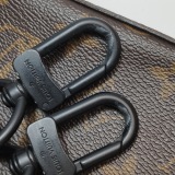 Louis Vuitton(LV) Handle Soft Trunk Bag Macassar Monogram Canvas — thumbnail 11