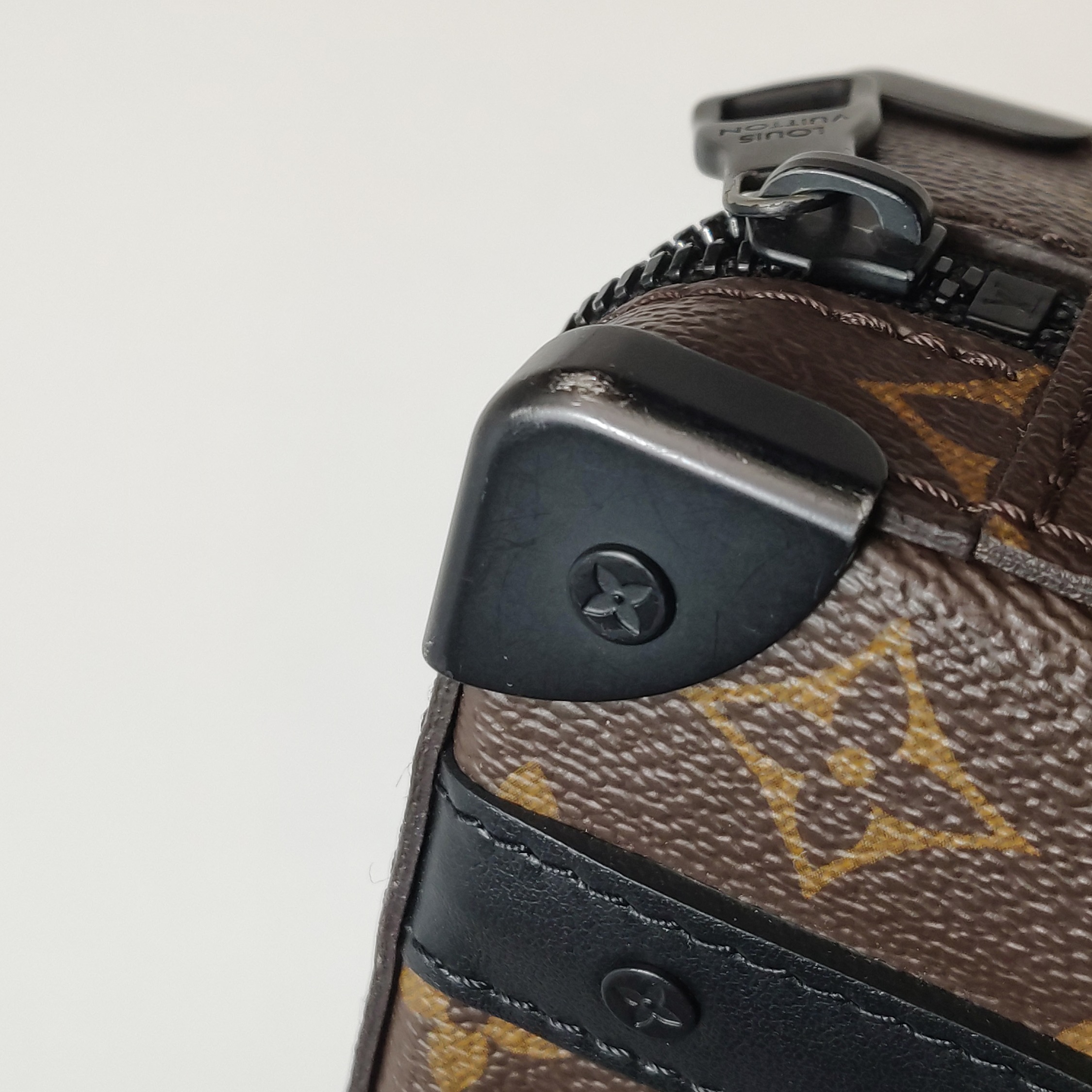 Louis Vuitton(LV) Handle Soft Trunk Bag Macassar Monogram Canvas — photo 12 of 13