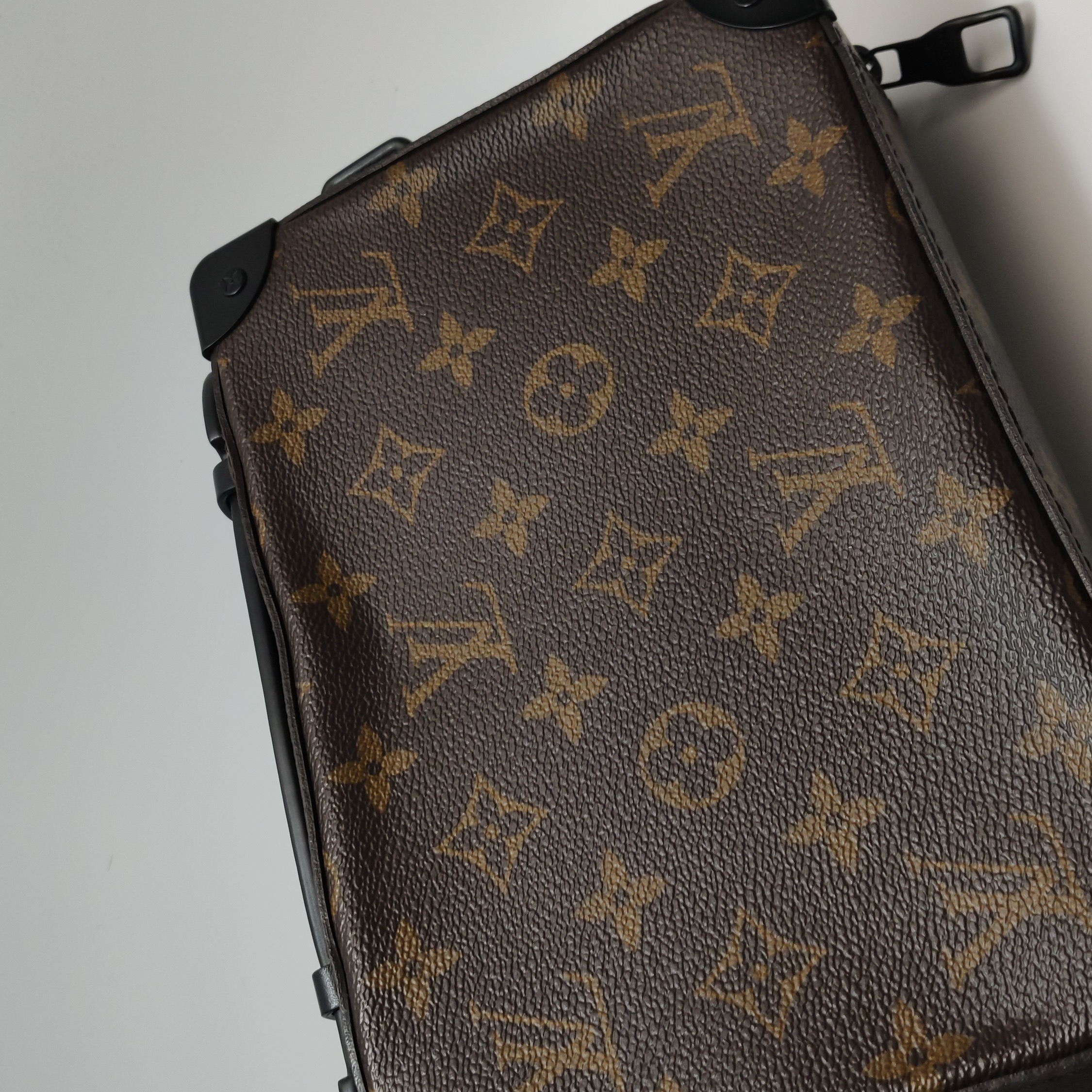 Louis Vuitton(LV) Handle Soft Trunk Bag Macassar Monogram Canvas — photo 10 of 13