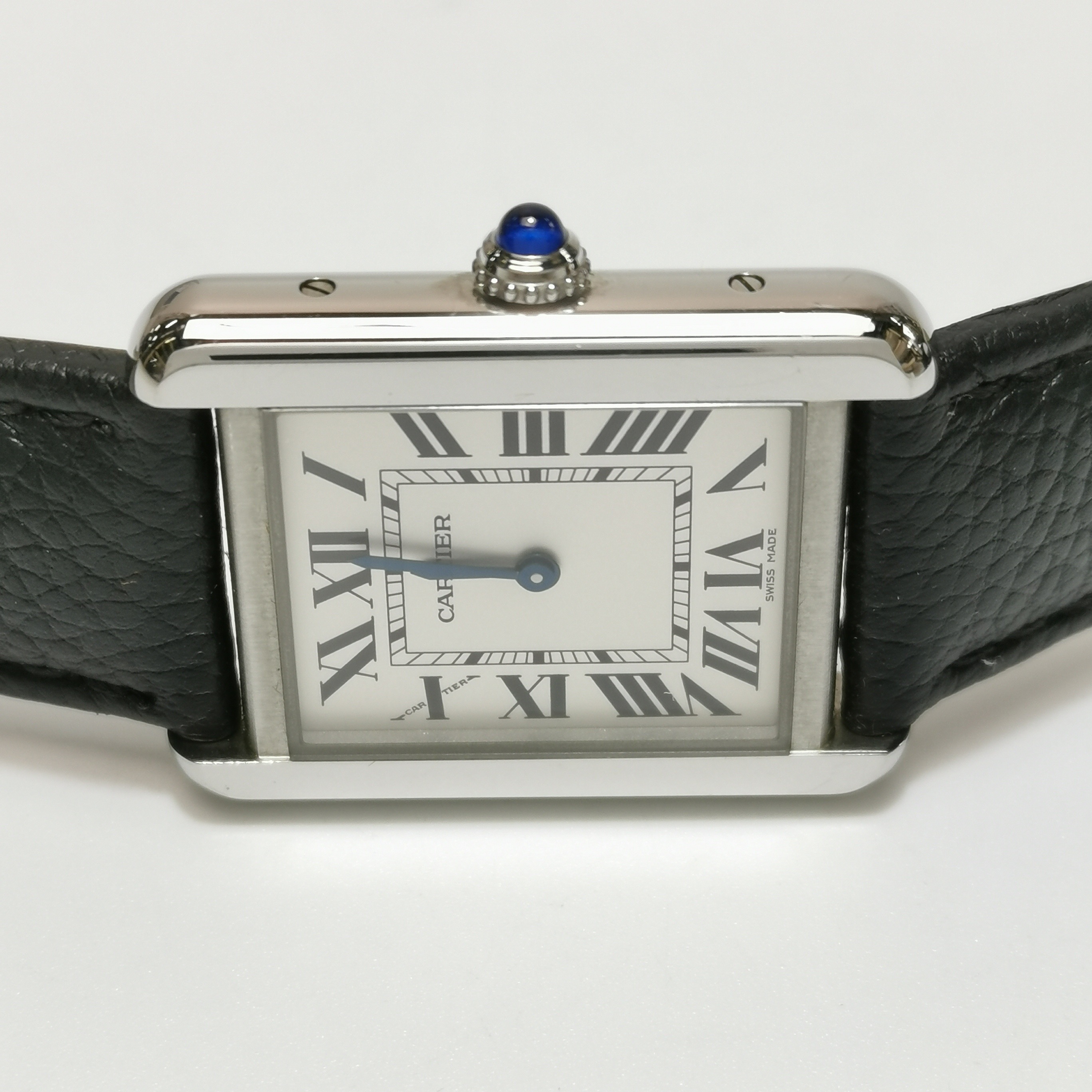 Cartier Tank Solo Quartz Watch Stainless Steel and Alligator 24 — photo 4 of 8