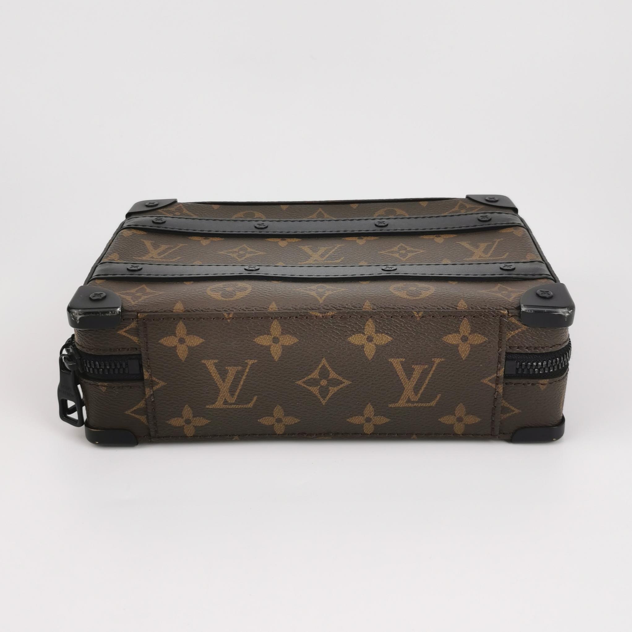 Louis Vuitton(LV) Handle Soft Trunk Bag Macassar Monogram Canvas — photo 6 of 15