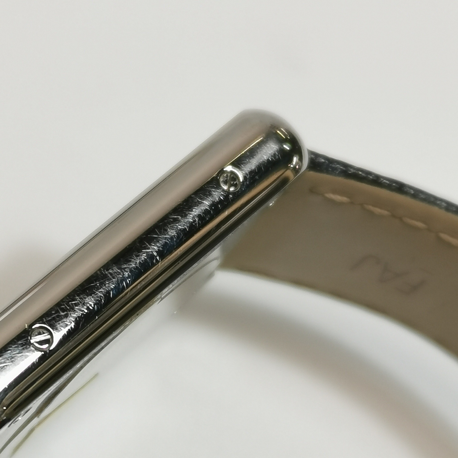 Cartier Tank Solo Quartz Watch Stainless Steel and Leather 24 — photo 8 of 8