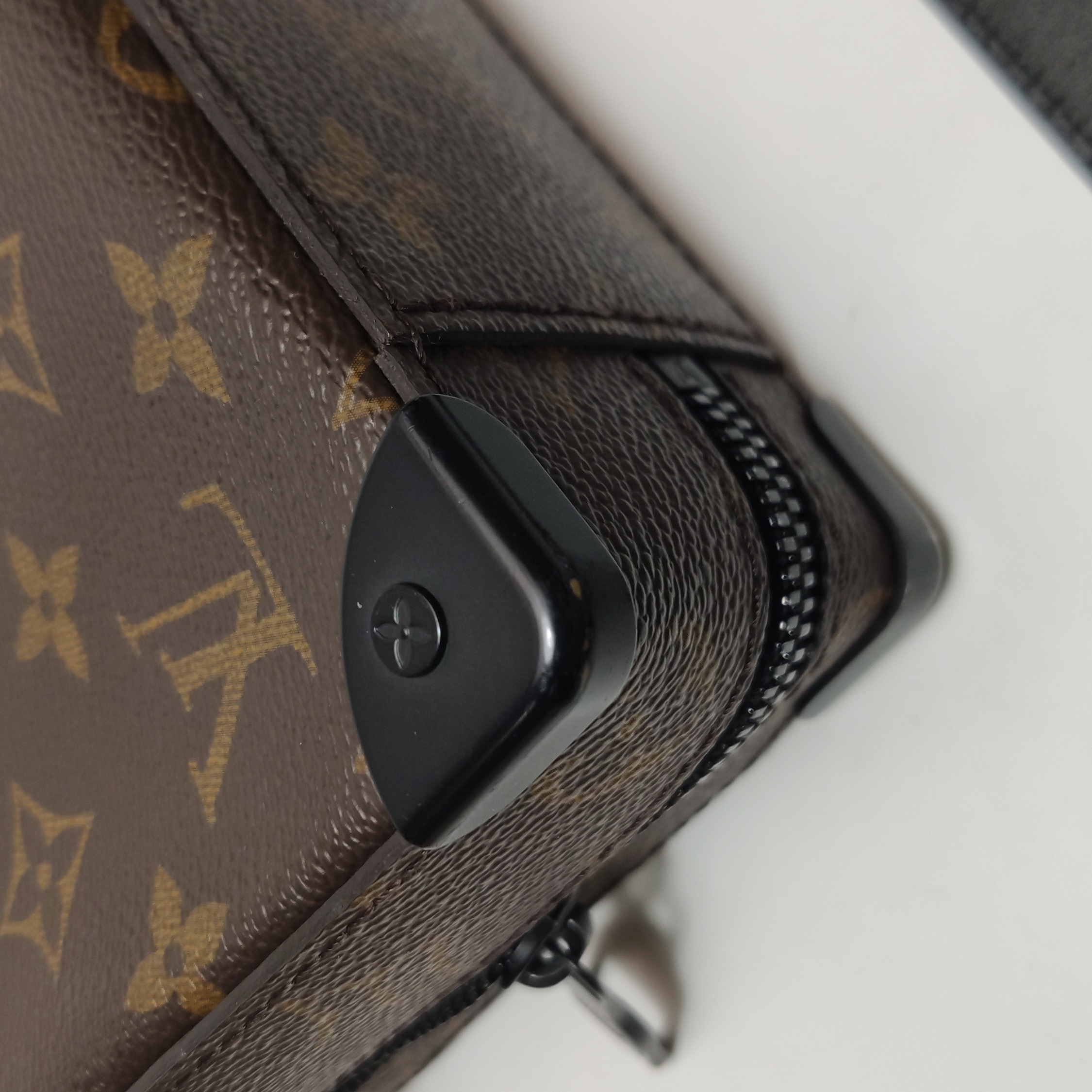 Louis Vuitton(LV) Handle Soft Trunk Bag Macassar Monogram Canvas — photo 11 of 15