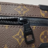 Louis Vuitton(LV) Handle Soft Trunk Bag Macassar Monogram Canvas — thumbnail 9