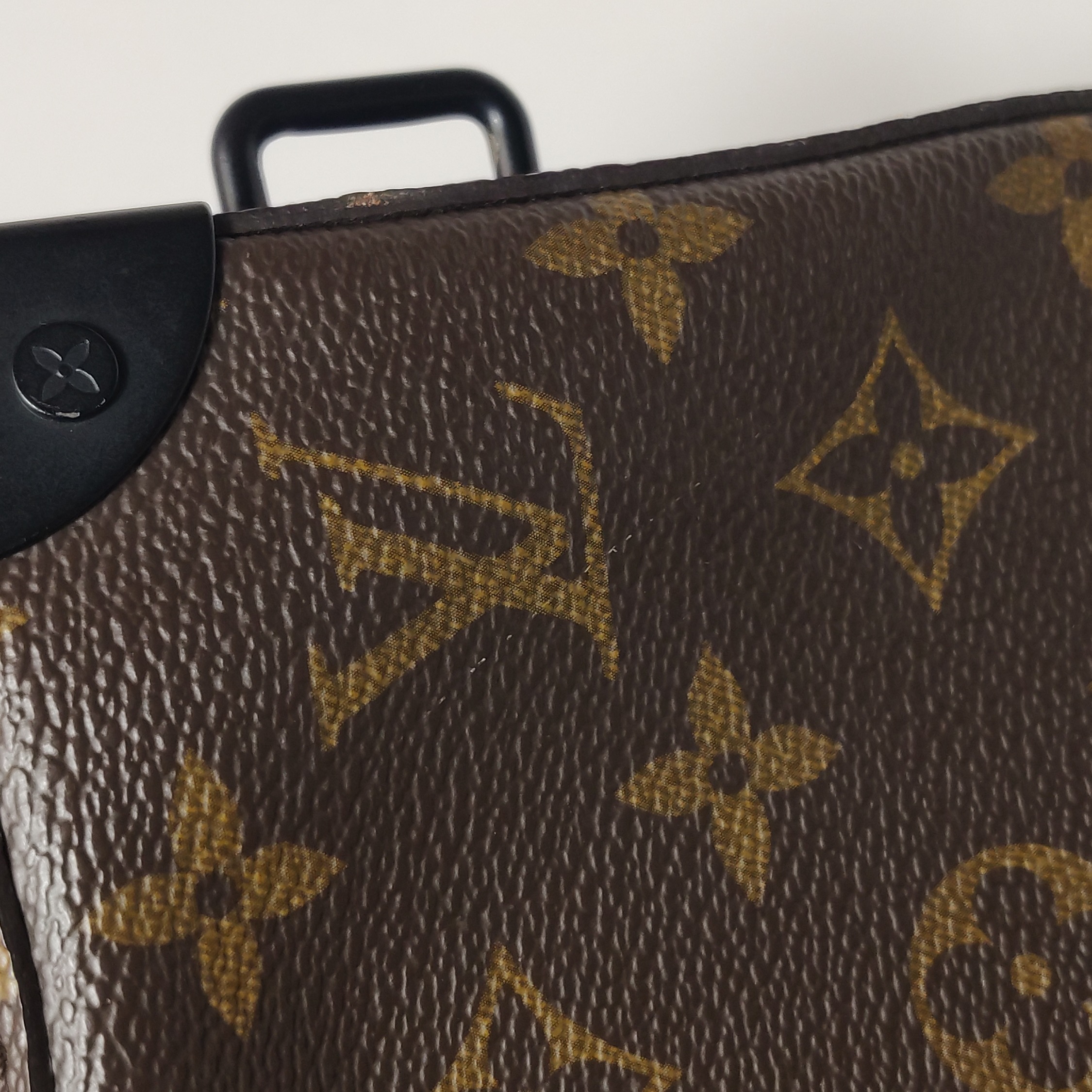 Louis Vuitton(LV) Handle Soft Trunk Bag Macassar Monogram Canvas — photo 13 of 15