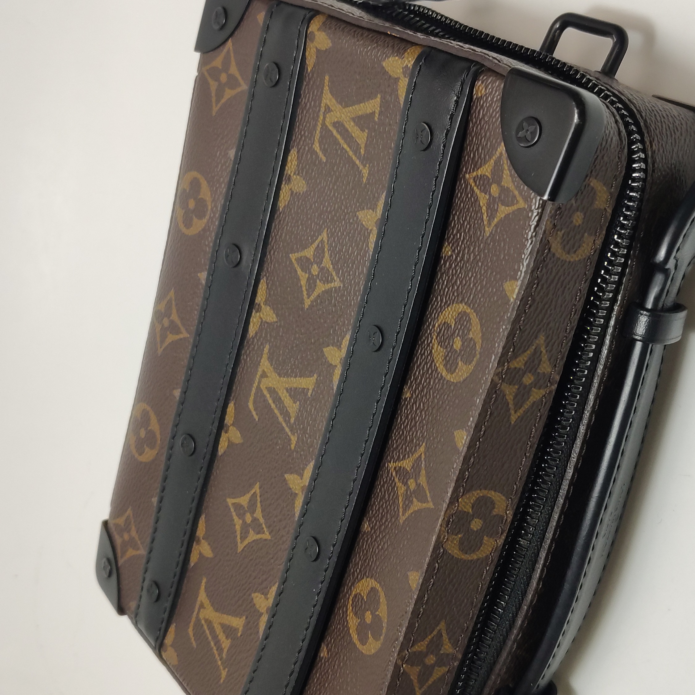 Louis Vuitton(LV) Handle Soft Trunk Bag Macassar Monogram Canvas — photo 14 of 15