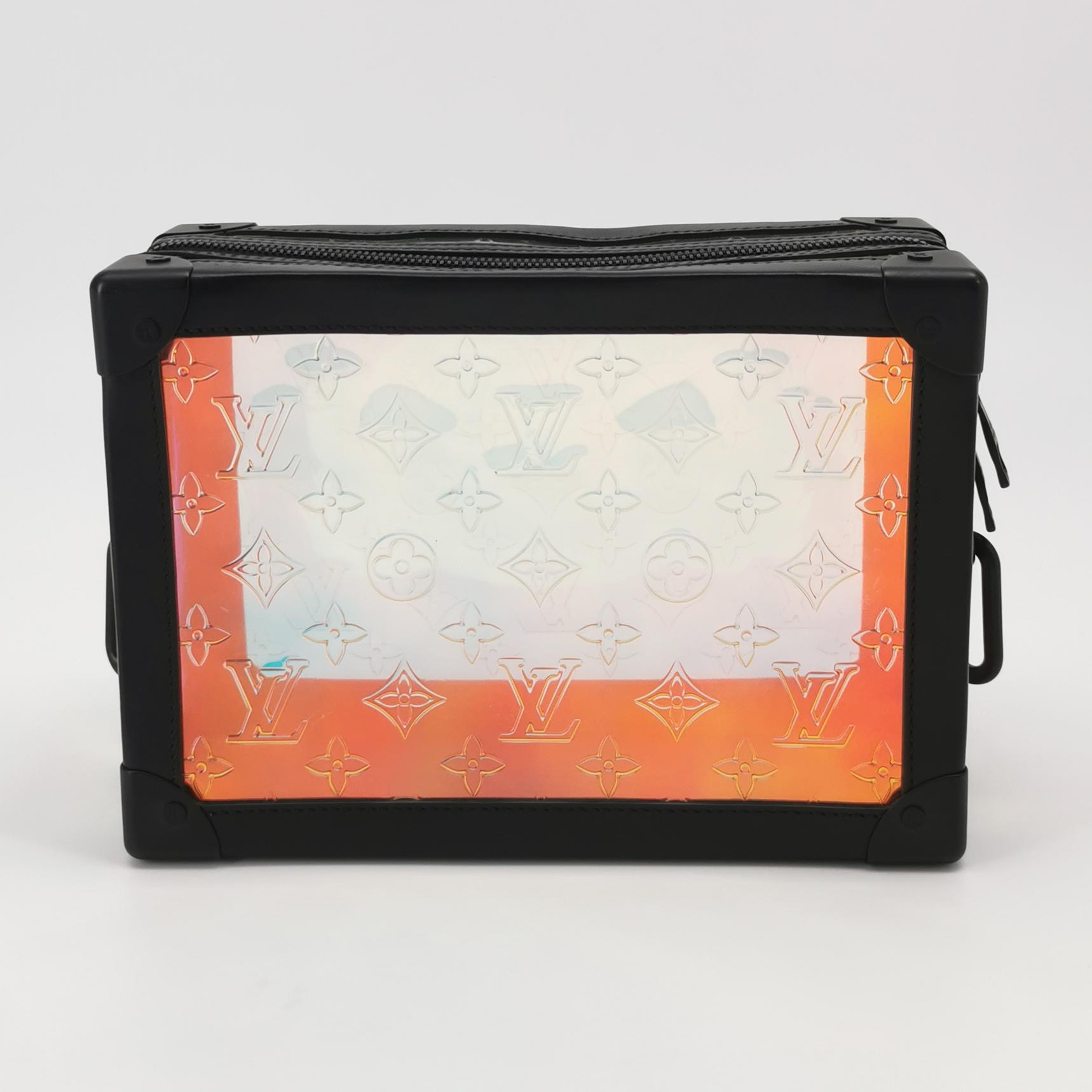 Louis Vuitton(LV) Soft Trunk Bag Limited Edition Dark Monogram Prism PVC — photo 3 of 15