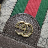 Gucci Ophidia Top Handle Tote GG Coated Canvas Small — thumbnail 9